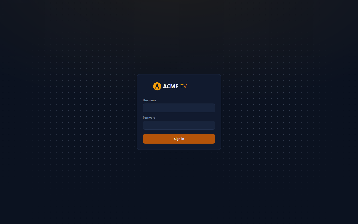 The built-in dots pattern, tinted from the theme tokens